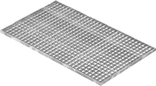 Fenau Grigliato/Griglia Dimensioni: 590 x 990 x 20 mm - MW: 30 mm / 30 mm (zincato a caldo) (Adatto per telaio: Fenau 600 x 1000 x 1000 x 23 mm)