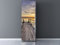 Oedim Pegatinas Vinilo para Frigorífico embarcadero Madera Puesta de Sol | 185x60cm | Adhesivo Resistente | Pegatina Adhesiva Decorativa de Diseño Elegante