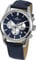JACQUES LEMANS Herrenuhr Lederarmband massiv Edelstahl Chronograph 42-6B