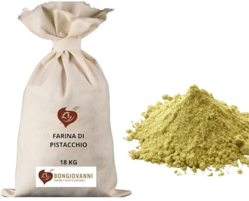 Bongiovanni Farine e Bonta' Naturali Harina de Pistacho 18Kg 18000 g
