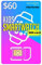 SpeedTalk Mobile Kids Smart Watch SIM Card for 4G LTE GSM Smartwatches and Wearables - 12 Months Service