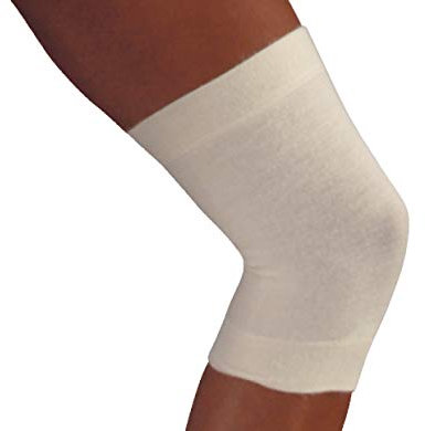Scudotex Kniebandage Angora weiß Größe 4-1 Stück