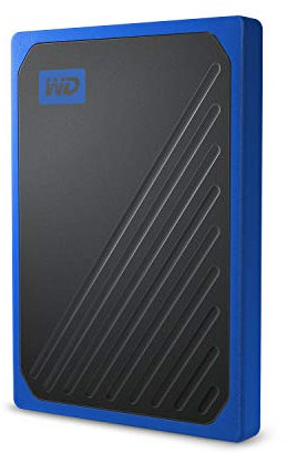 WD My Passport Go 2 TB, Disco duro sólido externo, acabado Cobalto