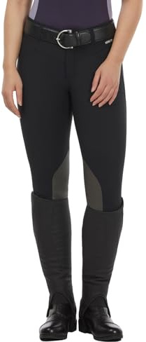 Kerrits Crossover II Knee Patch Breech Black Size: M