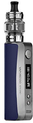Vaporesso GTX ONE Kit con una capacidad de 3ml con bobinas GTX de malla compatibles con una batería de 2000mAh
