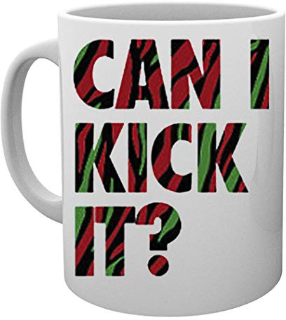 Can I Kick It Kaffeebecher Tassen Mug Cup