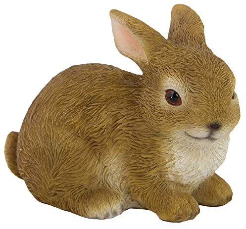Riffelmacher & Weinberger Dekofigur Hase Ostern | Osterdeko Garten Figur Kaninchen | Hasenbaby (Motiv 1 9x8x6 cm)