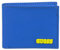 GUESS Herren Leder Slim Bifold Wallet Blue Sereno One Size