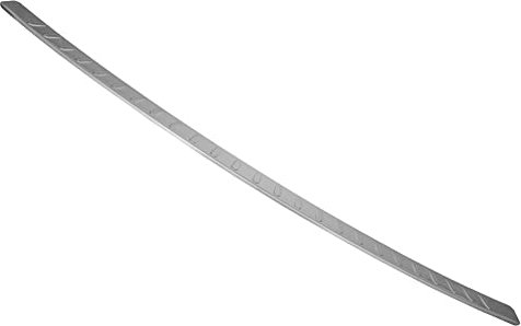 Aroba AR216-BR Edelstahl Gebürstet Ladekantenschutz kompatibel mit Mazda CX5 BJ. 4.2012-3.2017 passgenau Abkantung Farbe Silber
