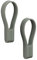 Zone Denmark Loop Handtuchklammern, Handtuchaufhänger, Magnetische Handtuchclips, Klammern/Clips für Handtücher und Geschirrtücher, 9 cm, 2 Stück, Olive Green (Grün)