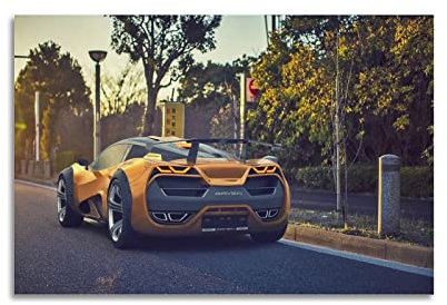 YIBIN Auto-Poster für Lada Raven Poster, dekoratives Gemälde, Leinwand, Wandposter und Kunstbild, modernes Familien-Schlafzimmer, Dekoration, Poster, 20 x 30 cm