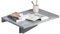 SoBuy Wandklapptisch Faltbarer Esstisch Kompakter Küchentisch Platzsparendes Design Klapptisch für Kleine Räume Wandmontierter Tisch 60x40cm Grau FWT03-HG