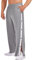 Deyeek Herren Sporthose Jogger Sweathose Casual Hose mit Taschen und Tasten Relaxing Hose Lastischer Bund Grau L