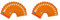 Oxford Schulheft A5, Lineatur 7, 16 Blatt, orange mit Tatzen, 15 Stück (Packung mit 2)