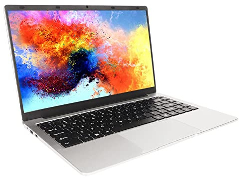 Laptop für Windows 11, 14 Zoll 1920 X 1080 HD IPS-Display, Celeron J4105 4 Kerne 4 Threads, UHD-Grafik, LPDDR4 6 GB 1 TB SSD, 2,4 G 5 G WiFi BT, Webcam, 6000 MAh (6+1TB