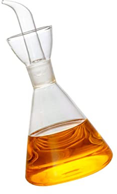 LIFKOME Garrafas De Aceite Botella De Aceite Decantadora Botella De Salsa De Soja Dispensador De Vinagre Y Aceite Decoración Japonesa Traje Dispensador De Aceite De Vidrio