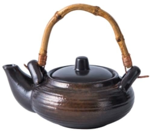 Teiera in porcellana in stile giapponese, fatta a mano, in ceramica, set da tè Kungfu, per ristorante giapponese o casa, formato A3