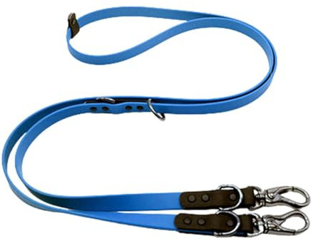 Ceprznvey Wasserdichtes Trainingsseil mit dem Hund, robustes Training und Spazierengehen mit 2 Metallschnallen, starker Hund für Jagd, Camping und Spazierengehen