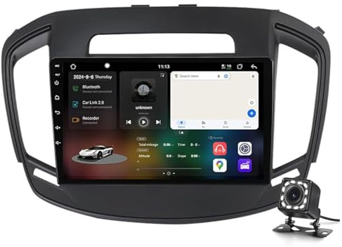 Autoradio Android 14.0 Radio Per O-pel Insignia 2013-2017 Navigazione Satellitare Gps 9'' Touchscreen Dvd Lettore Video Multimediale Ricevitore Fm Bt Con Carplay 4g 5g Wifi Dsp Sw(Color:M6 Pro 3)