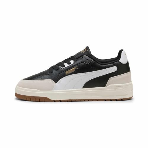 PUMA Erwachsene Shuffle Downtown Sneakers 42, Black White Vapor Gray
