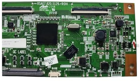 NDXNJFOY Scheda Madre TV, Compatibile con Hisense, RSAG7.820.5129 /ROH 60PIN 80PIN Sostituzione della Scheda Madre(60 Pin 50 inch)