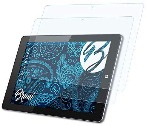 Bruni Schutzfolie kompatibel mit Chuwi Hi10 Pro Folie, glasklare Displayschutzfolie (2X)
