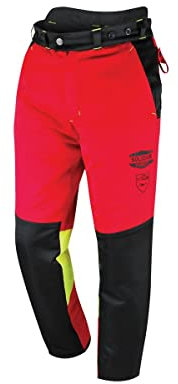 Solidur FEPA-XL Pantalon d'utilité professionnelle, Noir/Rouge, Taille unique Mixte