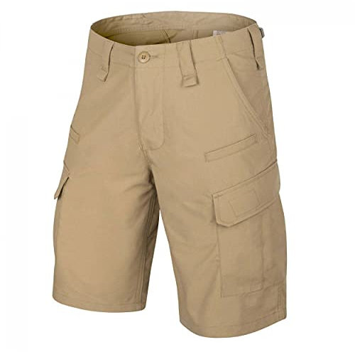 Helikon-Tex CPU Hombre Pantalones Cortos Algodón Caqui tamaño S