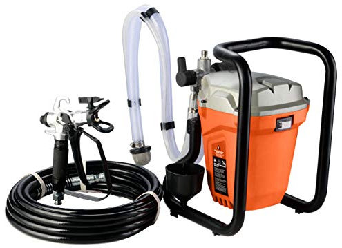 Valu-Air V8626 Spruzzatore di vernice airless 3000 PSI 5/8HP 650w alimentato elettrico con tubo da 25 piedi per mobili interni/recinzioni/casa/casa