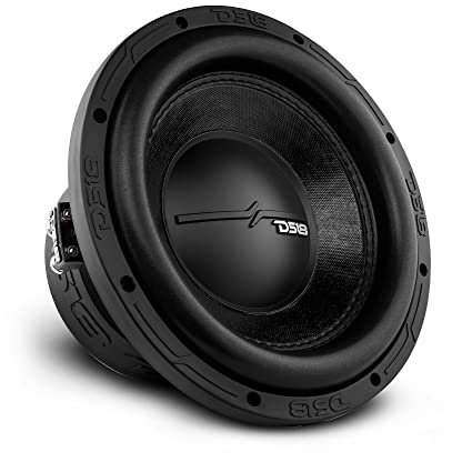 DS18 1 ZR10.4D, subwoofer da 25 cm 250 mm 10 diametro, 700 watt rms e 1400 watt max, doppia bobina dvc 4 + 4 ohm, sensibilità 81 db spl, bagagliaio auto, 1 pezzo