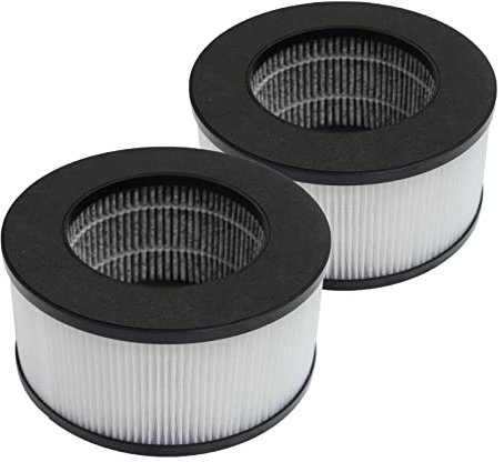 PUREBURG Replacement True HEPA Filters Compatible with JINPUS 908 Air Purifier,H13 4-Stage Filtration Activated carbon 2-IN-1 Air Clean Dust VOCs,2-Pack