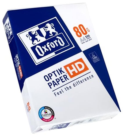 OXFORD, Papier multiusage A4,80gsm, 500 feuilles, blanc