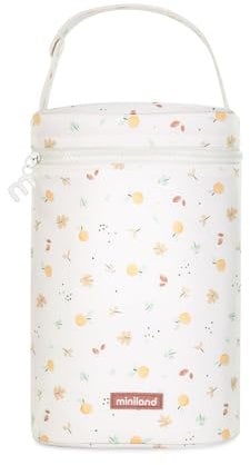 Miniland - Bolsa Isotérmica para Termos y Biberones Thermibag Double | Funda Térmica Porta Biberón y Bebidas | Bolsa de Transporte con Asa