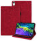 Vaitasy Funda iPad 10th Generation 2022 iPad 10.9 Pulgadas Carcasa Multiángulo Soporte Cover con Auto Sueño/Estela para iPad 10 Generation iPad 10.9 - Mandala Rojo