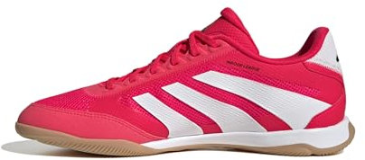 adidas Unisex Predator League Indoor Football Boots, Lucid red/FTWR White/core Black, 48 2/3 EU