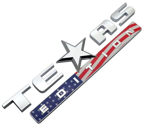 usefulbeauty Texas Edition-Aufkleber, Texas Edition-Autoaufkleber | -Dekorabzeichen,Cooler Abs-Kotflügel-Seitentür-Aufkleber, stilvoller 3 m Langer Autoaufkleber zum Aufkleben für Heckklappe, LKW,