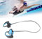 Cuffie da Nuoto IPX8 Impermeabili, Auricolari In-ear con Bluetooth 5.0, Cuffie Subacquee per il Nuoto, Cuffie Sportive per Nuoto, Corsa e Ciclismo (BLUE)