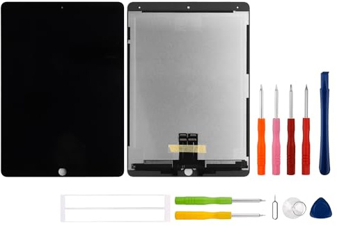 SWARK OLED-LCD-Display, kompatibel mit iPad Pro [10,5 Zoll] Schwarz A1701, A1709, A1852, Touchscreen-Digitizer, Montage-Ersatz + Werkzeug