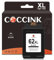 COCCINK 62XL (1 Schwarz) Wiederaufbereitete Druckerpatronen Ersatz für HP 62 XL Schwarz für Envy 5540 5541 5545 5640 5642 5660 7640 7645 OfficeJet 200 250 252 5470 5740 5742 5744 5745 5746 8040