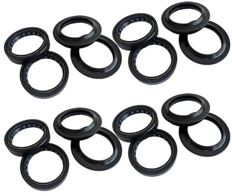 Paraolio ammortizzatore forcella anteriore 43x55x11 for WR250 YZ250 91-95 YZ490 YZF R6 99-04 XTZ660 XTZ750 TTR250 FZ6N FZ6 Ammortizzatore(8pc Seal 8pc Cover)