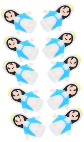 Alipis 10stücke Miniatur Jesus-Figuren Teiliges Mit Entzückenden Handgefertigten Statuen Für Religiöse Feiern Ostern Und Taufen Als Für Familie Und Freunde