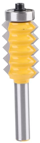 Hyuduo 45# Stahlfingergelenk Router Bit mit Anti -Kickback -Design für eine Stabile und Zuverlässige Leistung (8 * 30 mm)