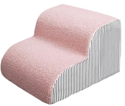 Fenayuu Hundetreppe - Breite Tierstufen Indoor Bett Rampe - Waschbarer Bezug rutschfeste Couch Leiter Für SUV Truck Zuhause Schlafzimmer Wohnzimmer Indoor Outdoor