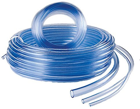 SIBO Meterware Klarer PVC Schlauch, Lebensmittelechter Luftschlauch Ø 4 bis 25mm, Schlauch Ø:Ø 22x28 mm