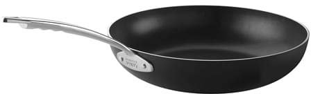 Padella Svasata in Alluminio Antiaderente Alblack Linea Agnelli 110 per induzione, Spessore 3mm, diam. 24cm