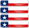Biomar Labs® 4 x Aufkleber 3D Gel Silikon Stickers Texas USA Texanischem Flagge Fahne Flag Autoaufkleber F 24
