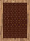 ABAKUHAUS Zimt Teppich, Weizen Illustration Brown, Deko-Teppich Digitaldruck, Färben mit langfristigen Halt, 120 x 180 cm, Seal Brown Mustard