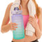 Maodom Sport pour Filles - GourFitness 2L | Conteneurs d'eau Voyage faciles à Transporter avec Design Rabattable pour Les familles, Les campeurs et Les Meilleurs Amis