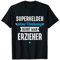 Superheld Erzieher Abschiedsgeschenk für Erzieher Geschenk T-Shirt