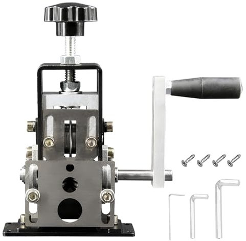 Maquina Pelacables Electricista Cobre, Pelacables Automático con Manivela, Pelacables Manual Adecuado para Cables de 1-20 mm, Pela Cables de Electricidad para Cobre y Chatarra